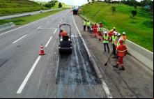 Autopista Ayrton Senna/Carvalho Pinto: Hito en compactación vial